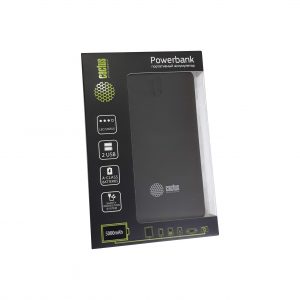 Power bank Cactus Li-Pol 5000mAh 1A+2.1A 2xUSB